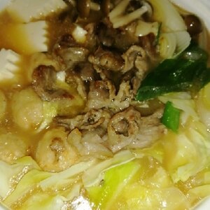 豚キャベツの中華鍋